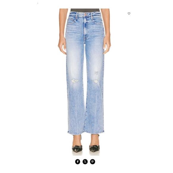 MOTHER SUPERIOR High Waist Jeans The Maven Skimp in Ropin n Rollin NWT - Picture 11 of 13
